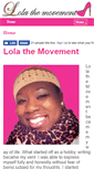 Mobile Screenshot of lolathemovement.com